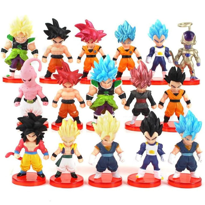 16 Pc Dragon Ball Z Action Figure