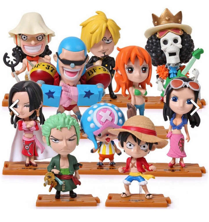10 Pc One Piece Action Figure | Anime Merchandise