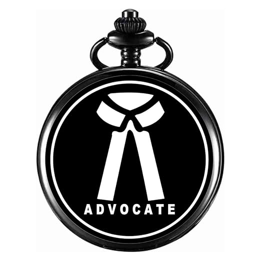 Advocate Embossed Watch Keychain