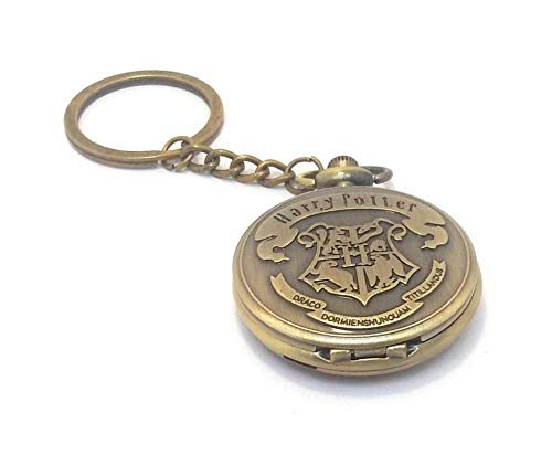 Harry Potter Pocket Watch Metal Keychain (Bronze)