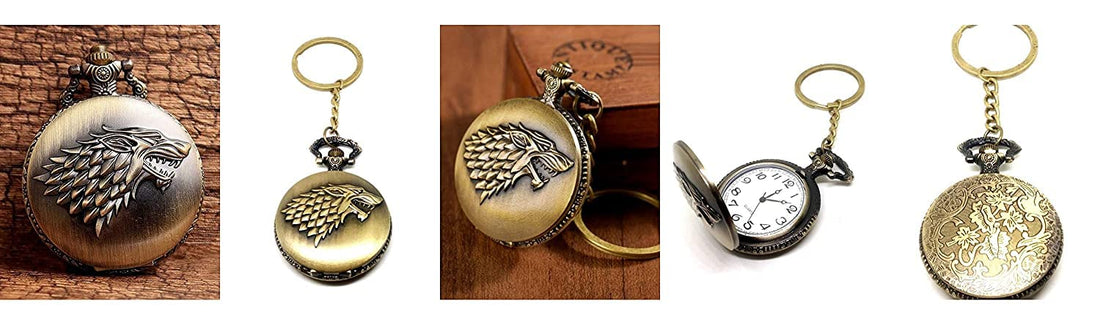 House Stark Game of Thrones Watch Keychain