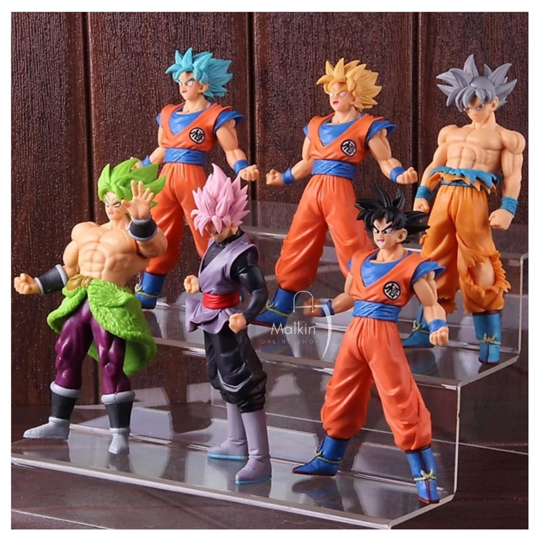 Dragon Ball Z Action Figures- Set of 6 (18 CM)