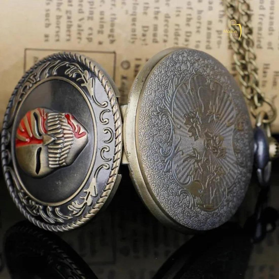 Bleach Anime Keychain | Pocket Watch Keychain