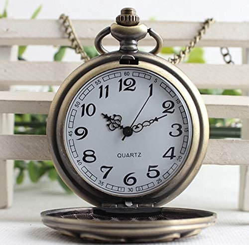 Vintage Harry Potter Metal Pocket Watch Keychain
