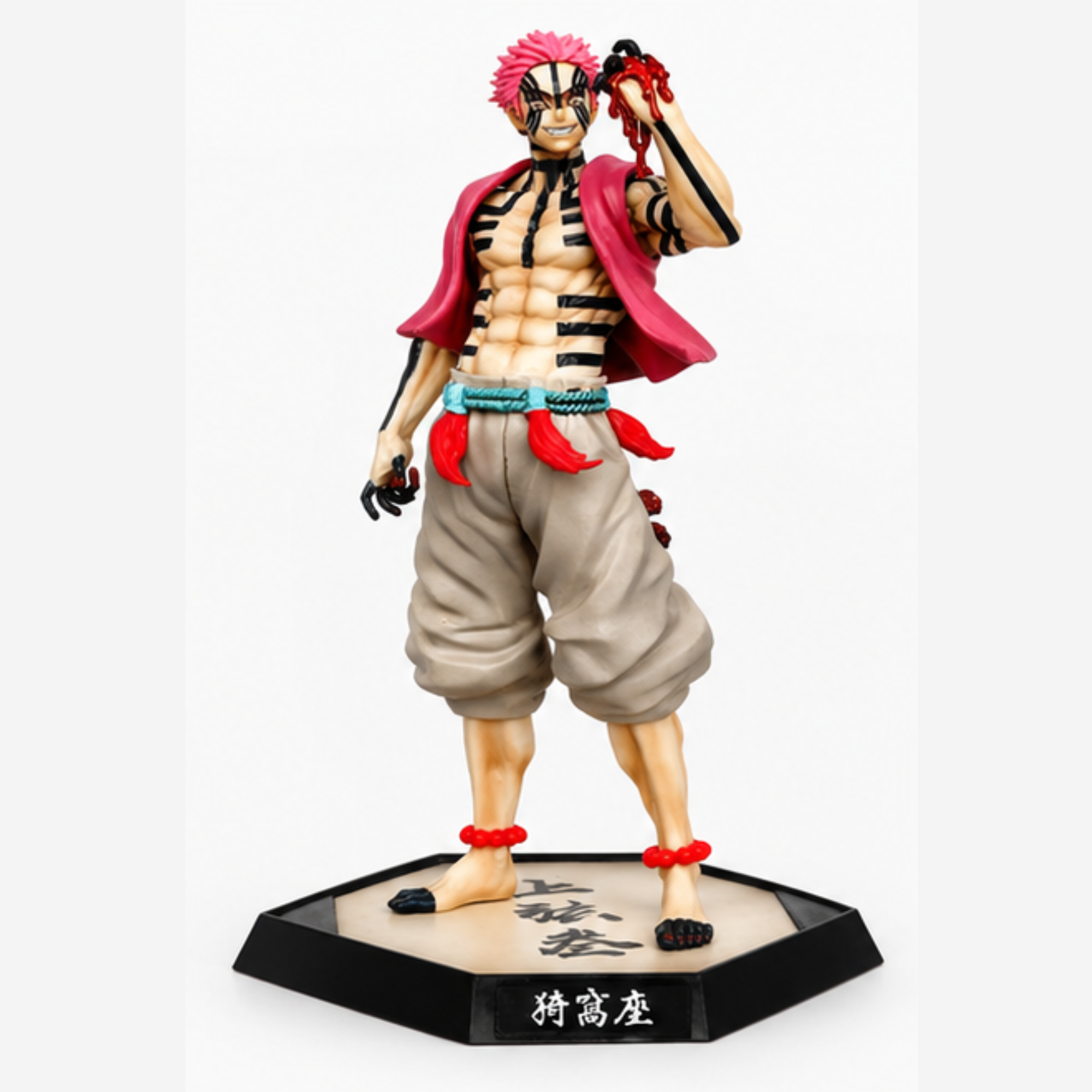 Akaza Anime Action Figure (24 cm) – Premium Demon Slayer Collectible PVC Statue | Detailed Display Figure for Anime Fans, Desk Decor & Gifts