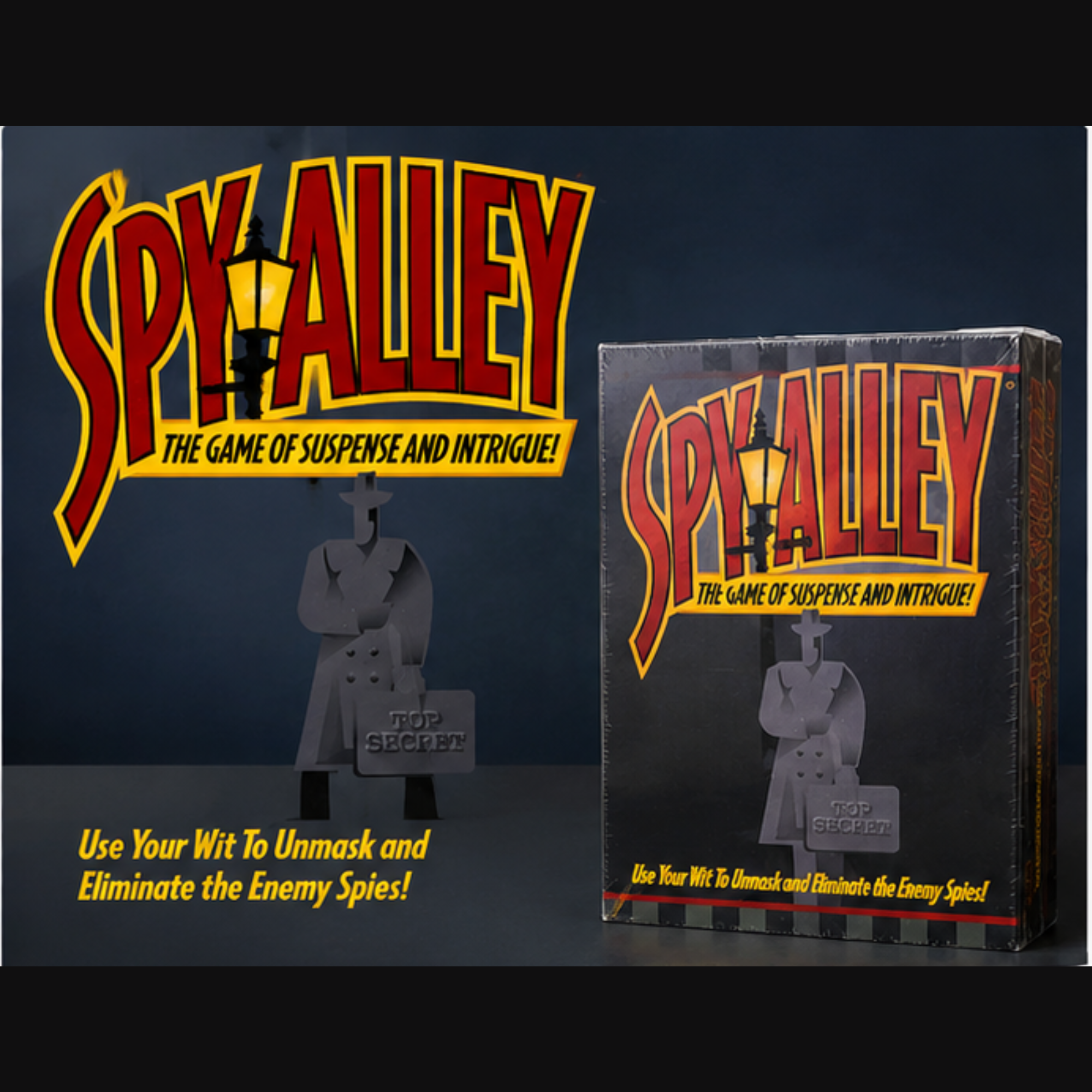 Spy Alley Strategy Board Game | Classic Family Deduction & Mystery Game for 2–6 Players