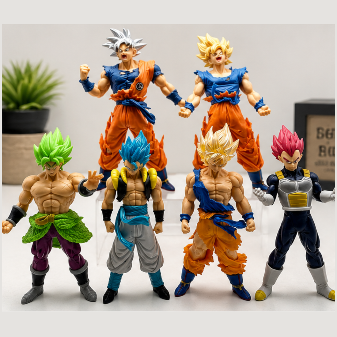 Dragon Ball Z Action Figures- Set of 6 (18 CM)