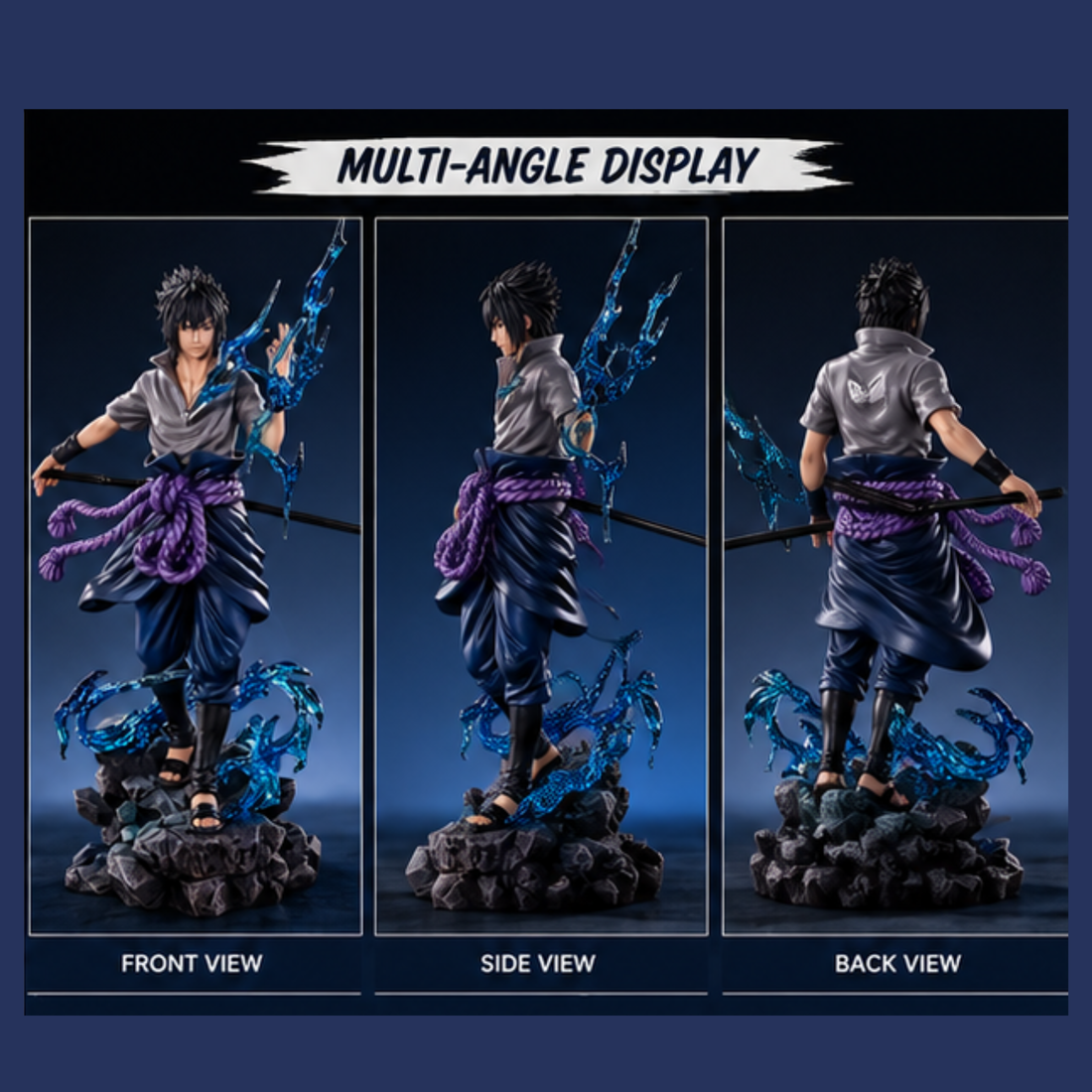 Sasuke Uchiha Action Figure – Naruto Anime Collectible Statue | Premium Display Figure