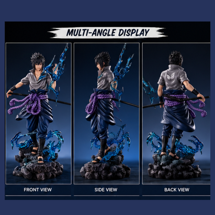 Sasuke Uchiha Action Figure – Naruto Anime Collectible Statue | Premium Display Figure
