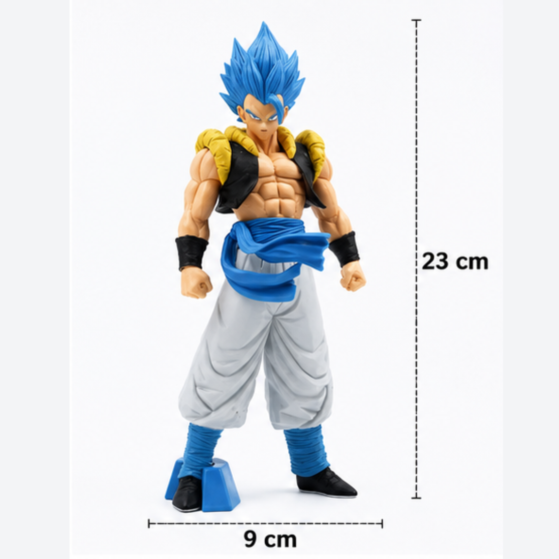 Dragon Ball Super Saiyan Blue Gogeta Action Figure – 23 cm