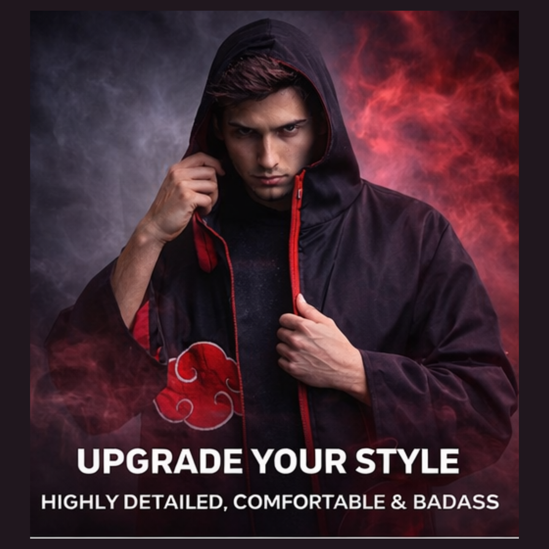 Akatsuki Cloak – Premium Anime Streetwear (L & XL Available)