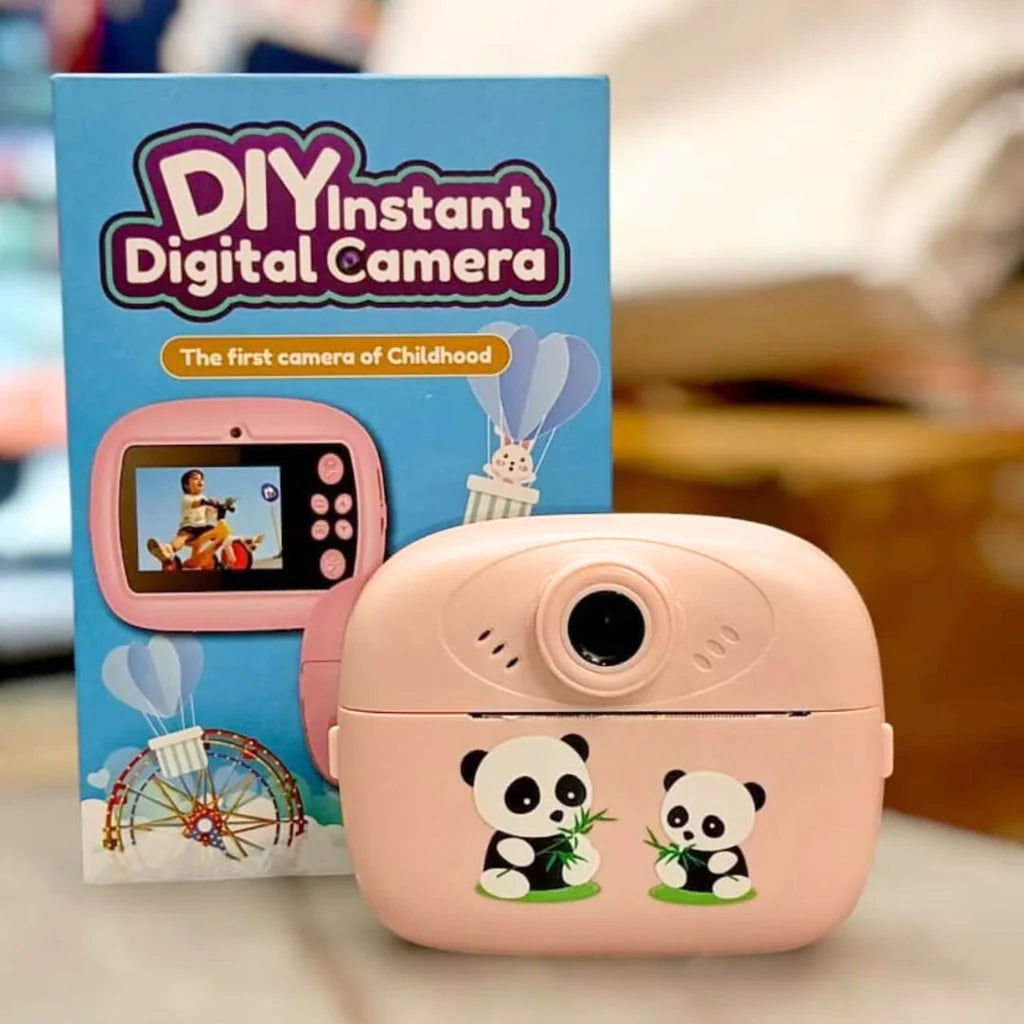 Kids Instant Print Digital Camera – Unicorn Design | Fun DIY Photo Camera for Children