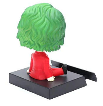 Joker Chibi Bobblehead Figurine | Supervillain Collectible | Cute Desk & Car Dashboard Showpiece