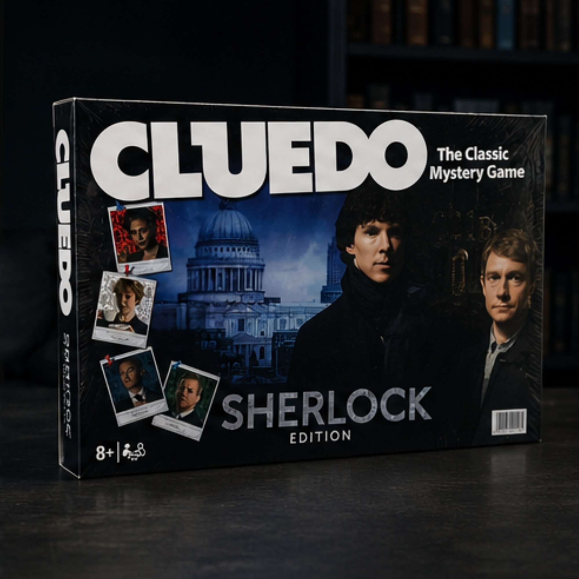 Cluedo Sherlock Edition Mystery Board Game | Classic Detective Strategy Game for Family Game Nights