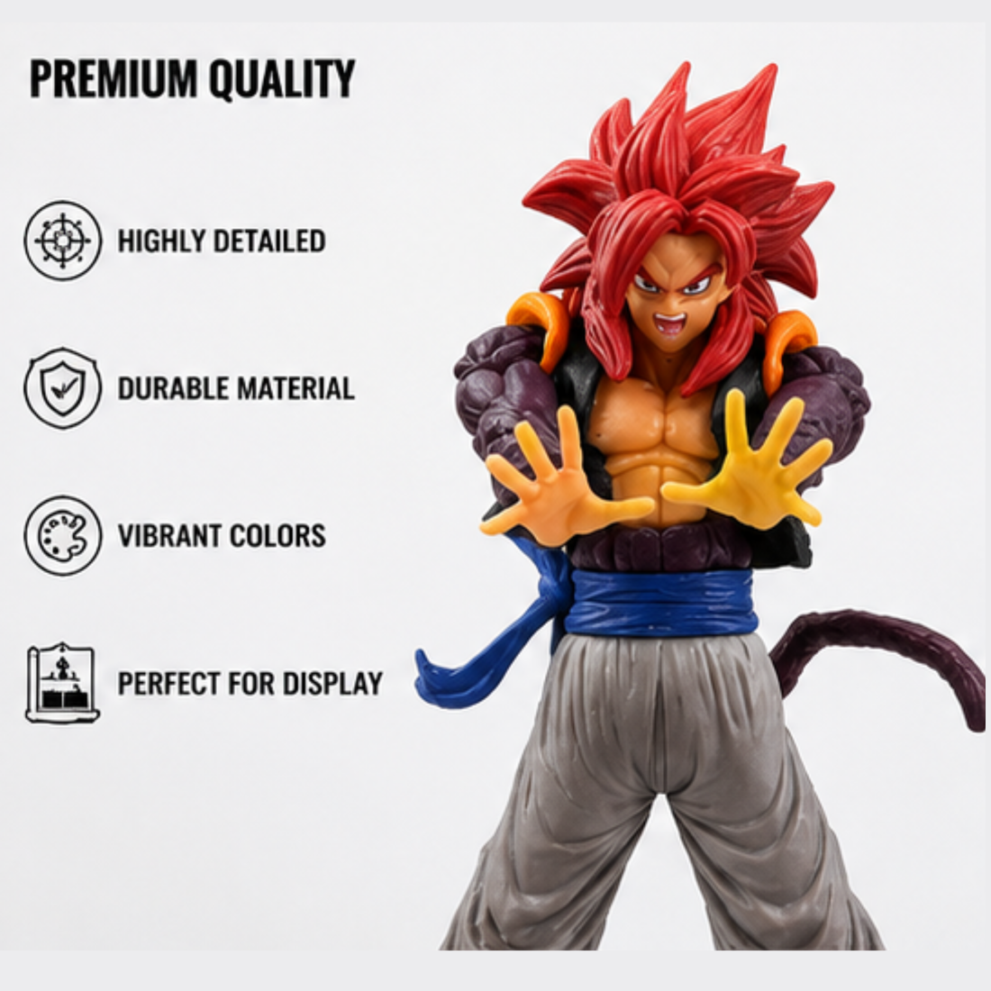 Dragon Ball Z Action Figures- Set of 6 (18 CM)