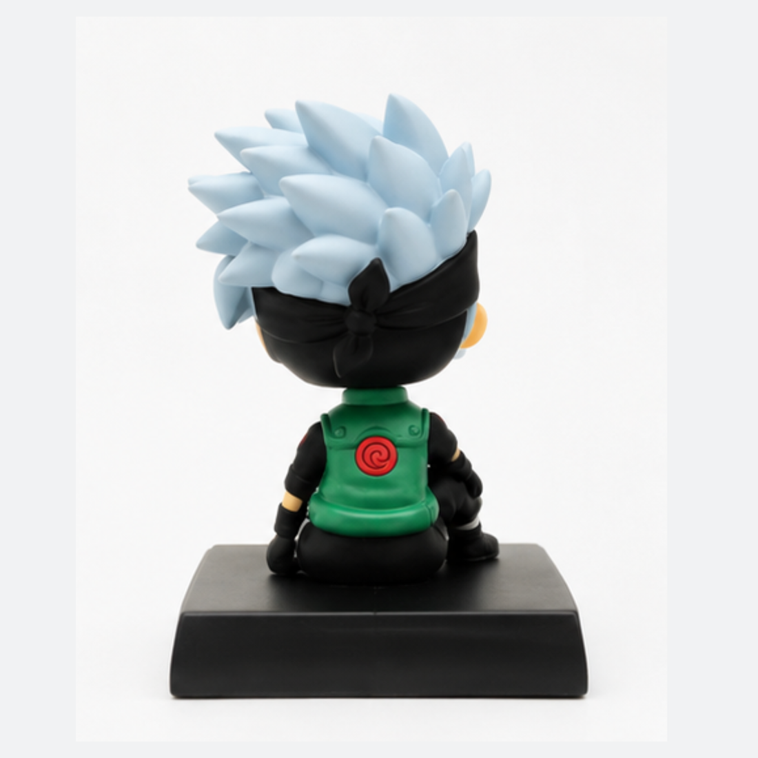 Kakashi Hatake Bobblehead Mobile Stand | Naruto Dashboard & Desk Decor Figure | Anime Phone Holder Collectible