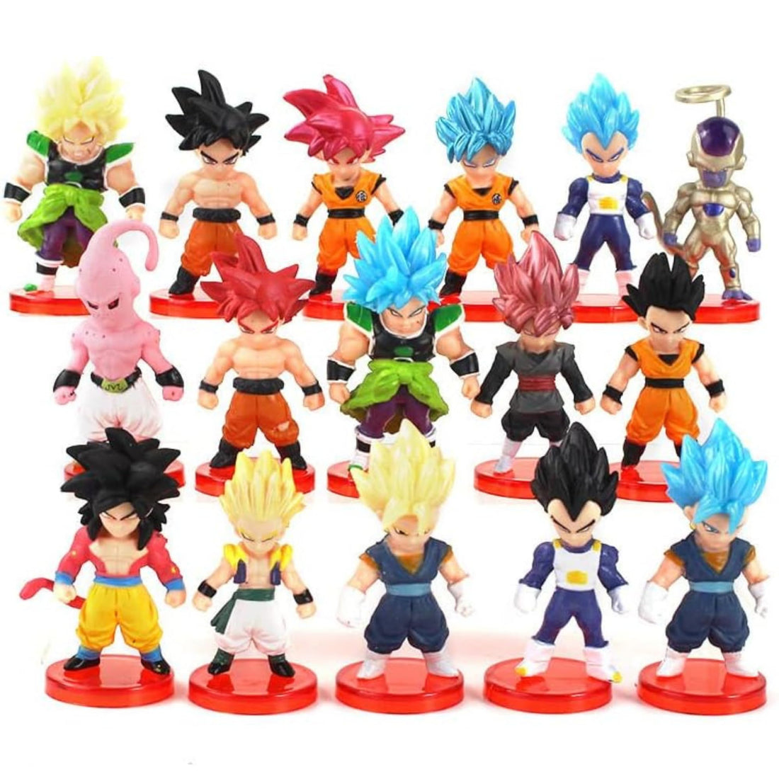 16 Pc Dragon Ball Z Action Figure