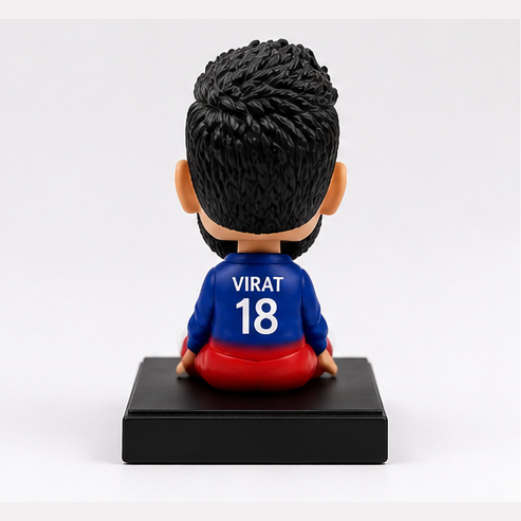 Virat Kohli Bobblehead Dashboard Figurine – Cricket Legend Car Dashboard Showpiece | Premium Collectible Mini Statue for Car, Office Desk & Home Decor