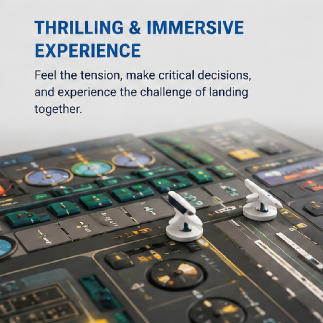 Sky Team: Prepare for Landing – Cooperative Aviation Strategy Board Game for 2 Players