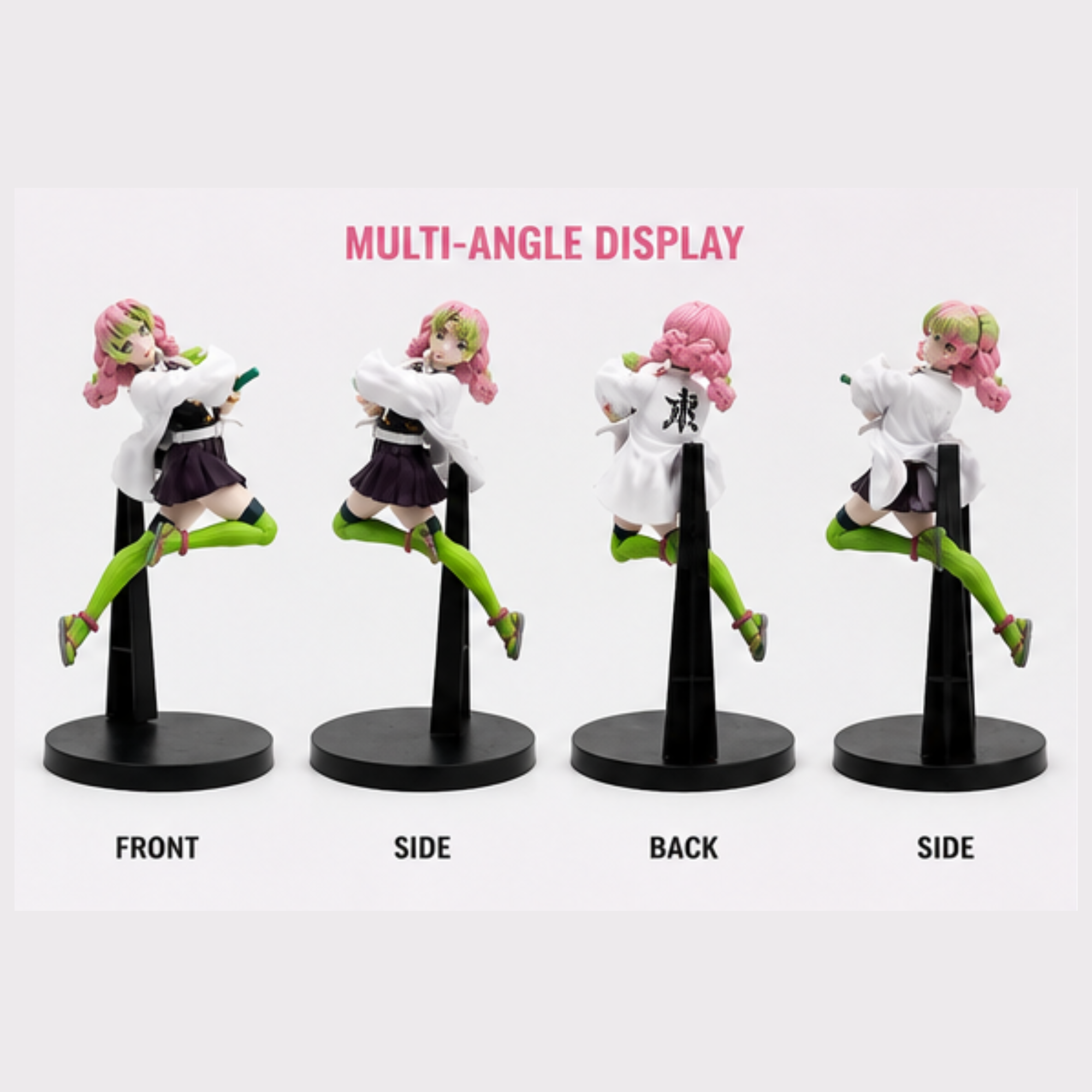 Mitsuri Kanroji Figure (19 cm) – Demon Slayer Anime Collectible Statue | Premium Display Toy