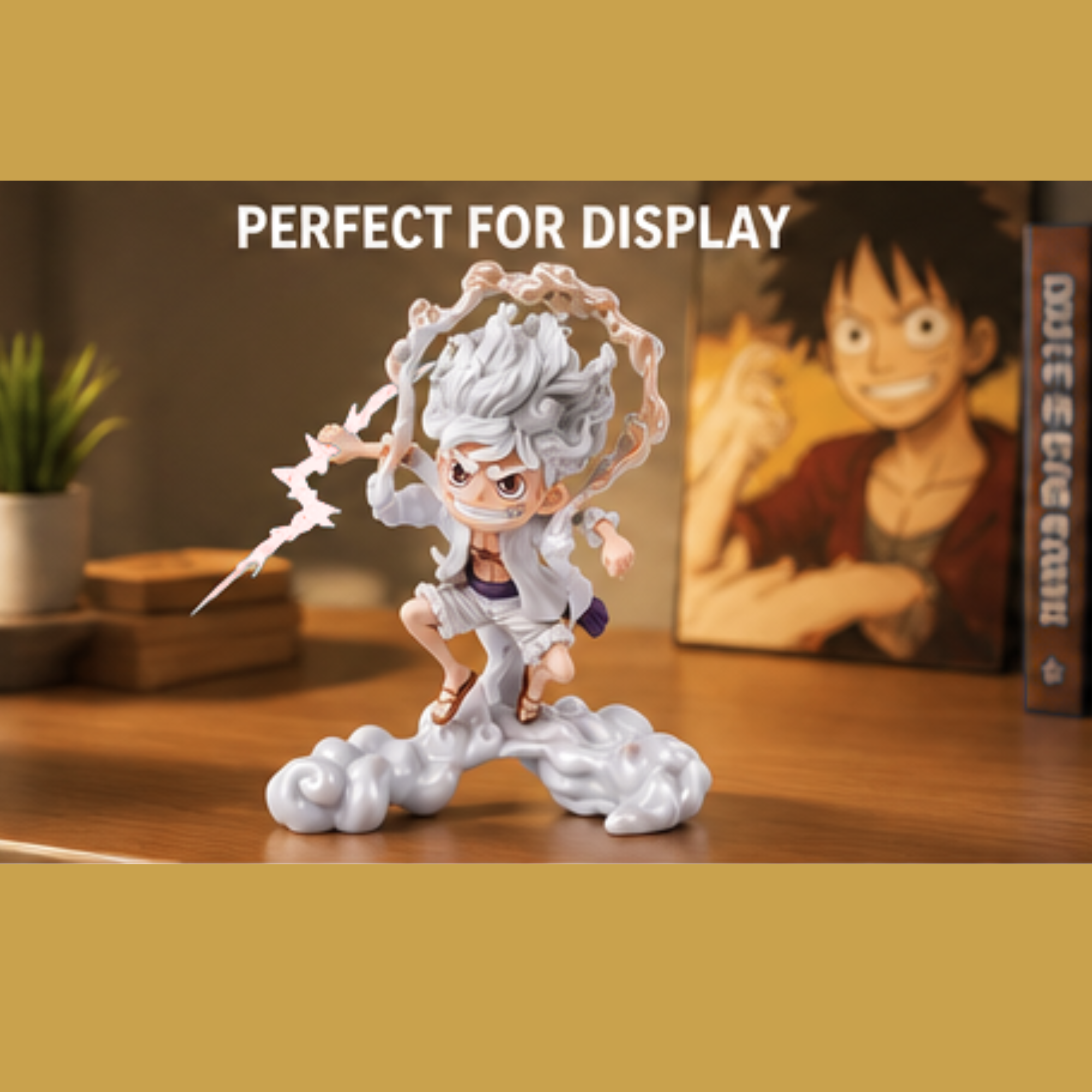 Luffy Gear 5 Action Figure, 16 CM