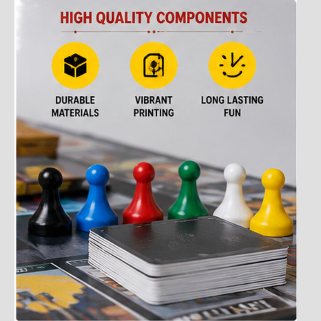 Spy Alley Strategy Board Game | Classic Family Deduction & Mystery Game for 2–6 Players