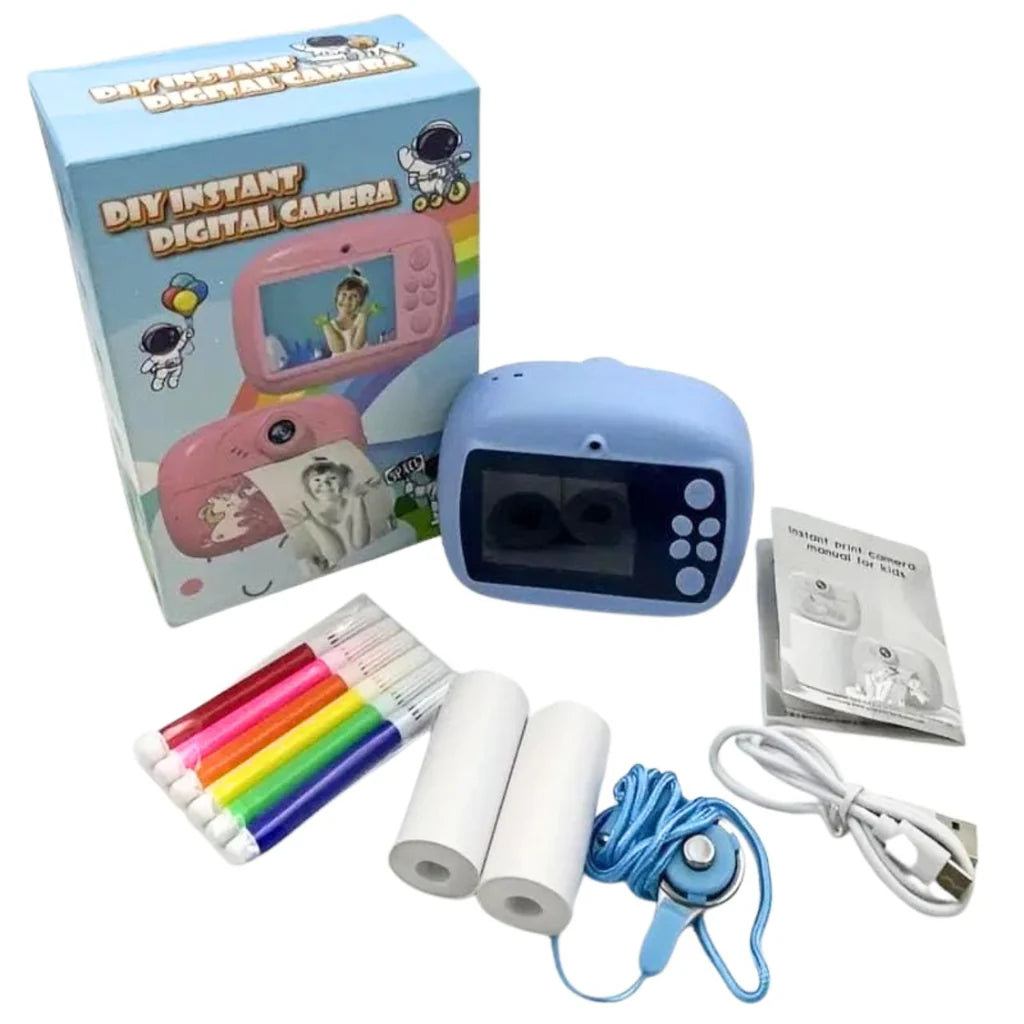 Kids Instant Print Digital Camera – Unicorn Design | Fun DIY Photo Camera for Children