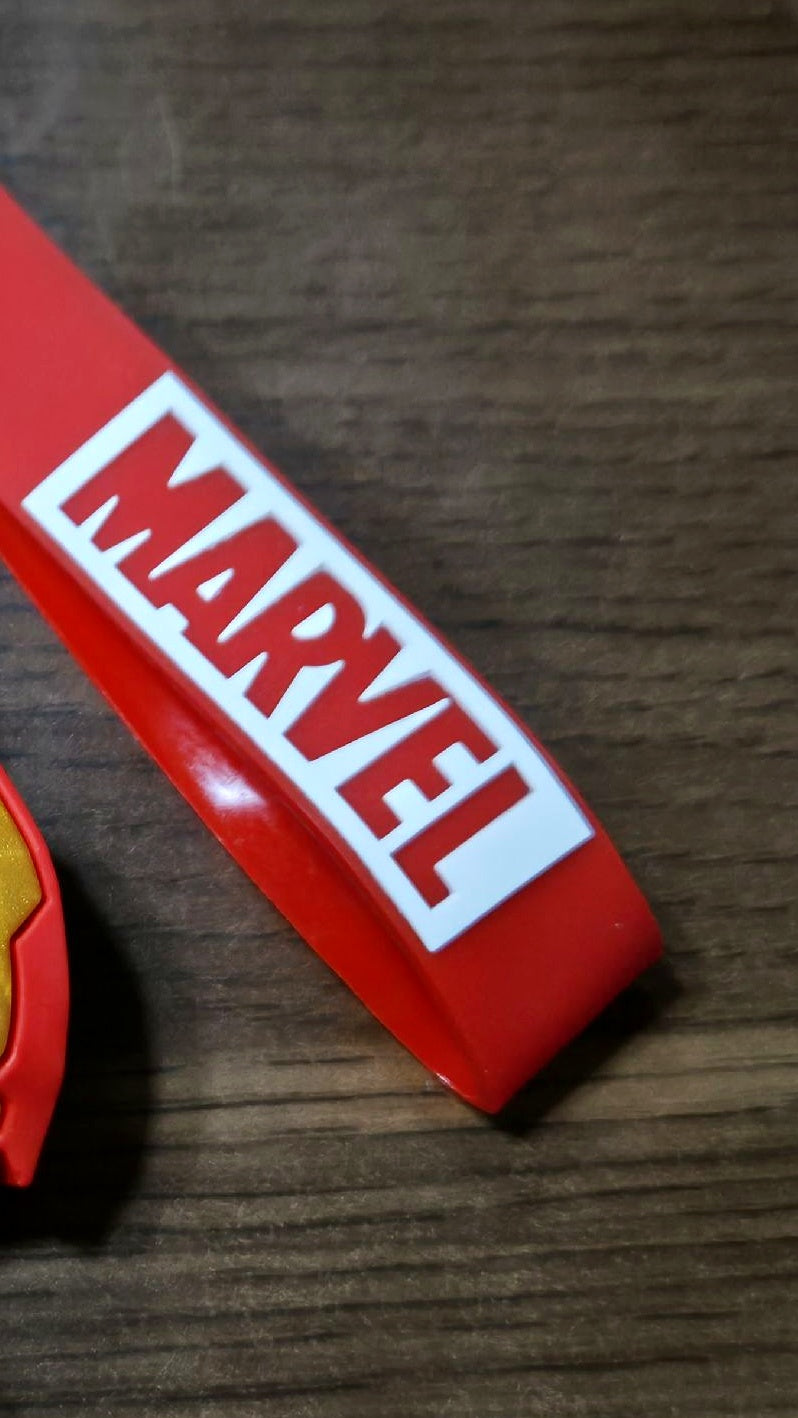 Iron Man Marvel Keychain – 3D Superhero Figure with Strap