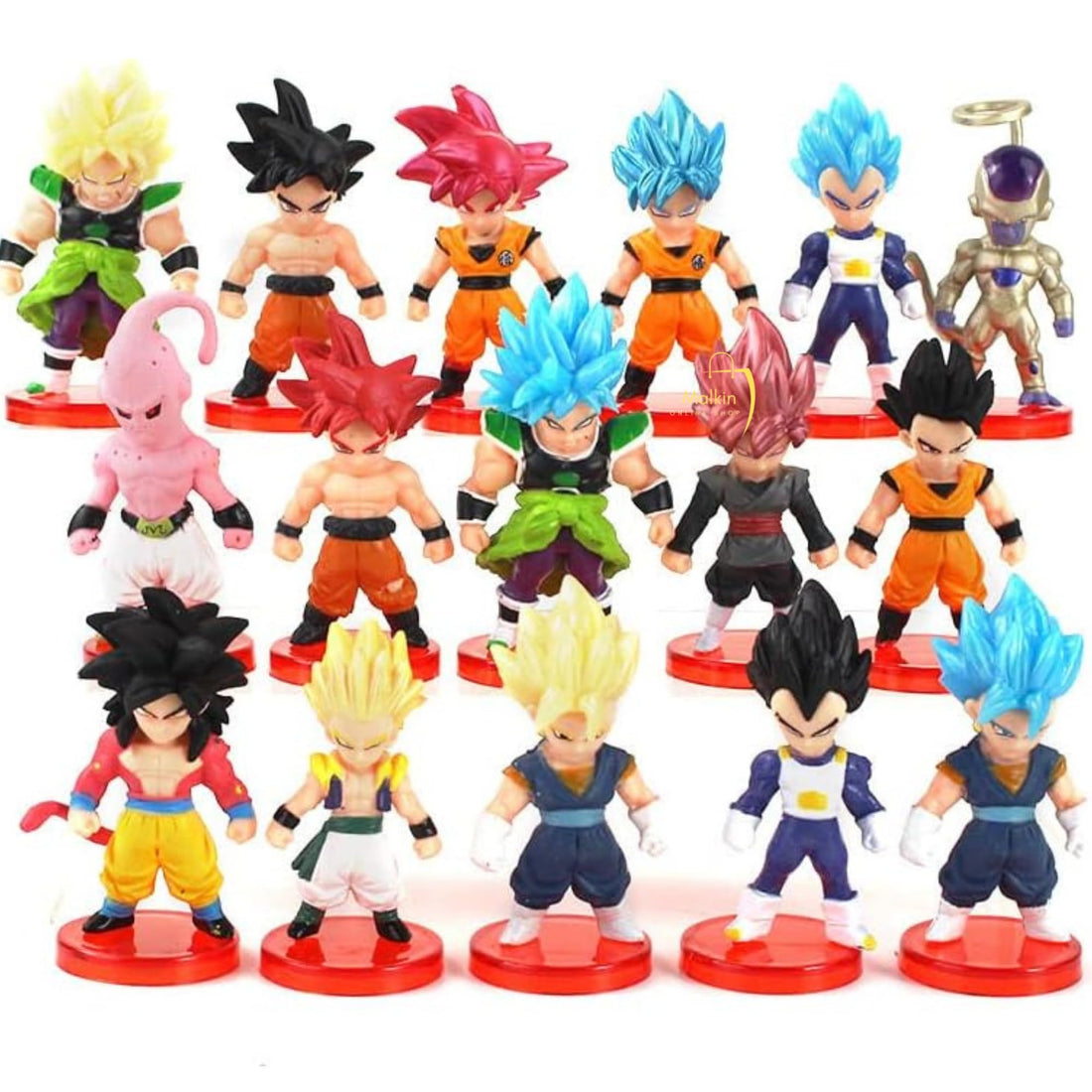 16 Pc Dragon Ball Z Action Figure