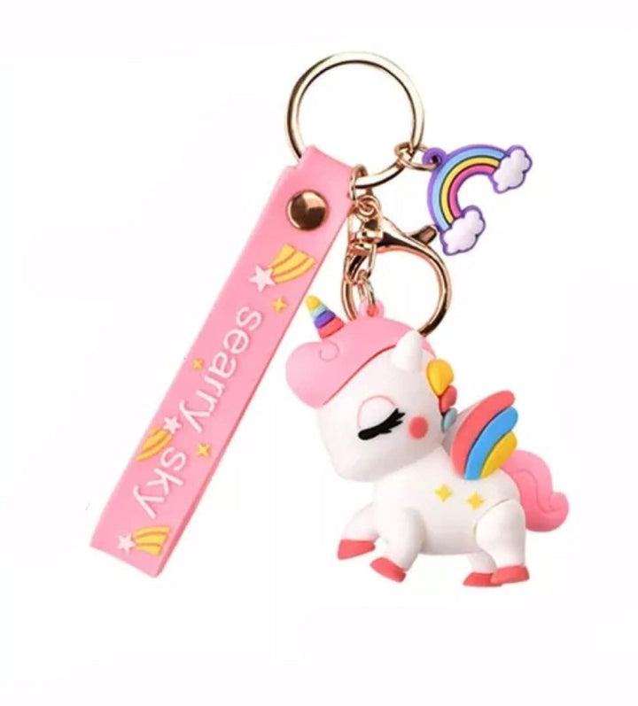 Unicorn Silicon Keychain