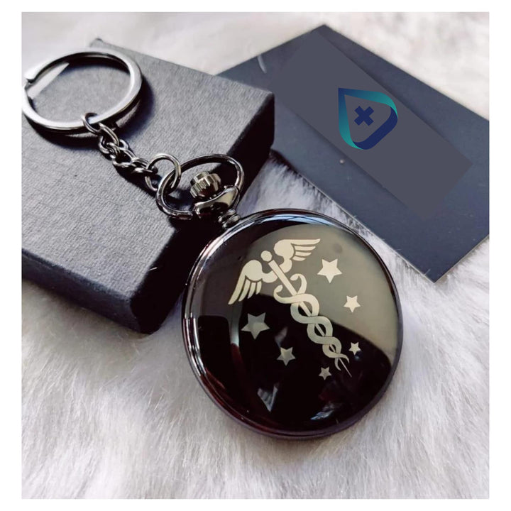 Doctor Embossed Watch Keychain