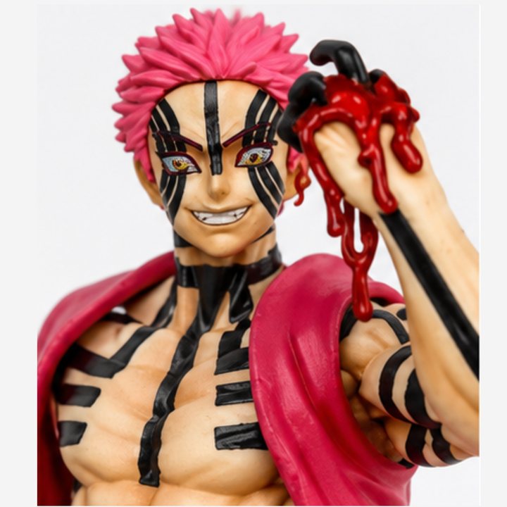 Akaza Anime Action Figure (24 cm) – Premium Demon Slayer Collectible PVC Statue | Detailed Display Figure for Anime Fans, Desk Decor & Gifts