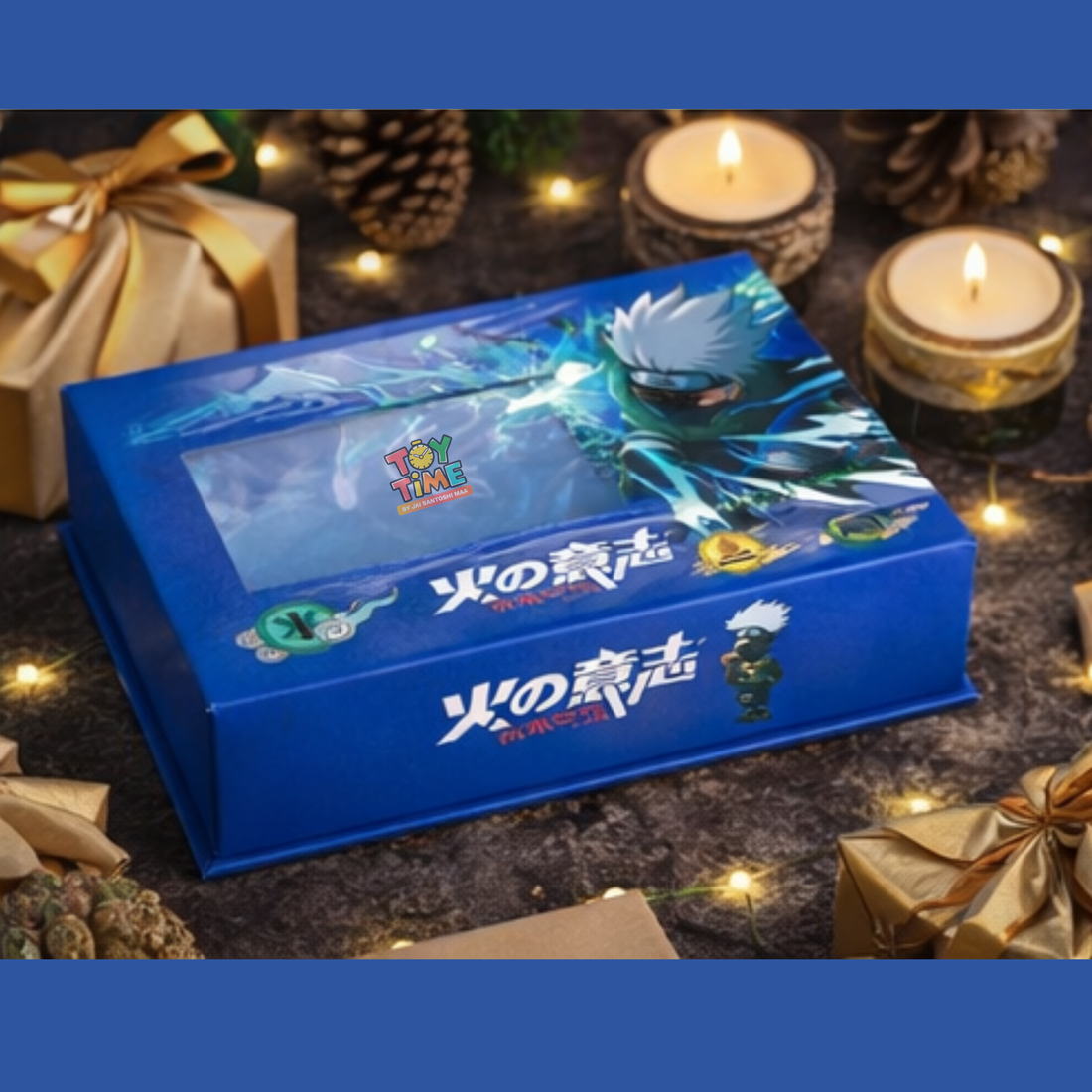 10 Pcs Naruto Akatsuki Ring Set