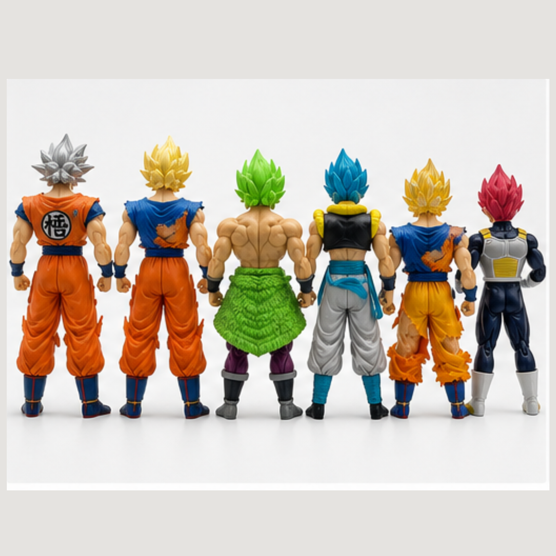 Dragon Ball Z Action Figures- Set of 6 (18 CM)