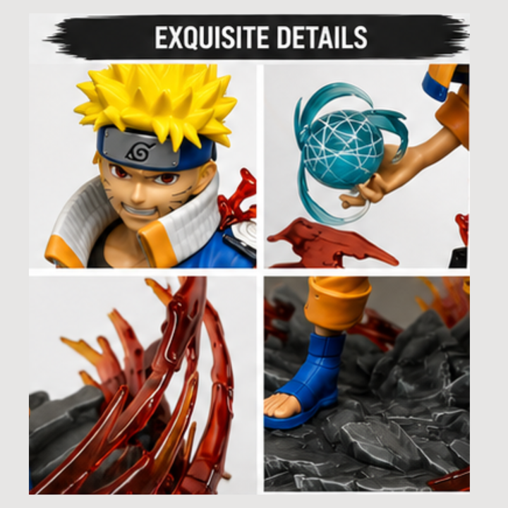 Naruto Uzumaki Rasengan Premium Anime Action Figure Statue (27 cm) | PVC Collectible Display Model for Anime Fans & Collectors