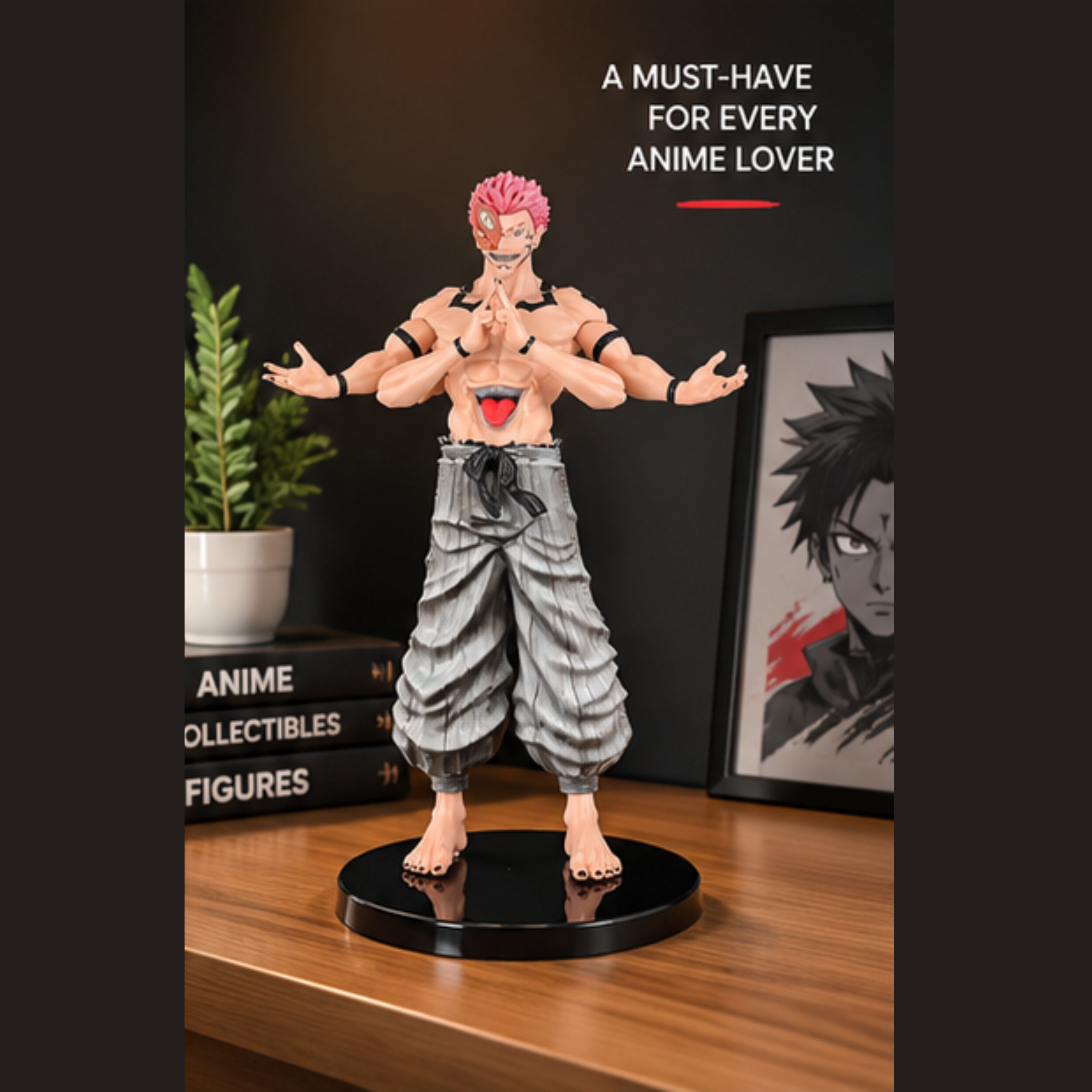 Ryomen Sukuna 20CM Anime Action Figure – Jujutsu Kaisen Collectible Statue