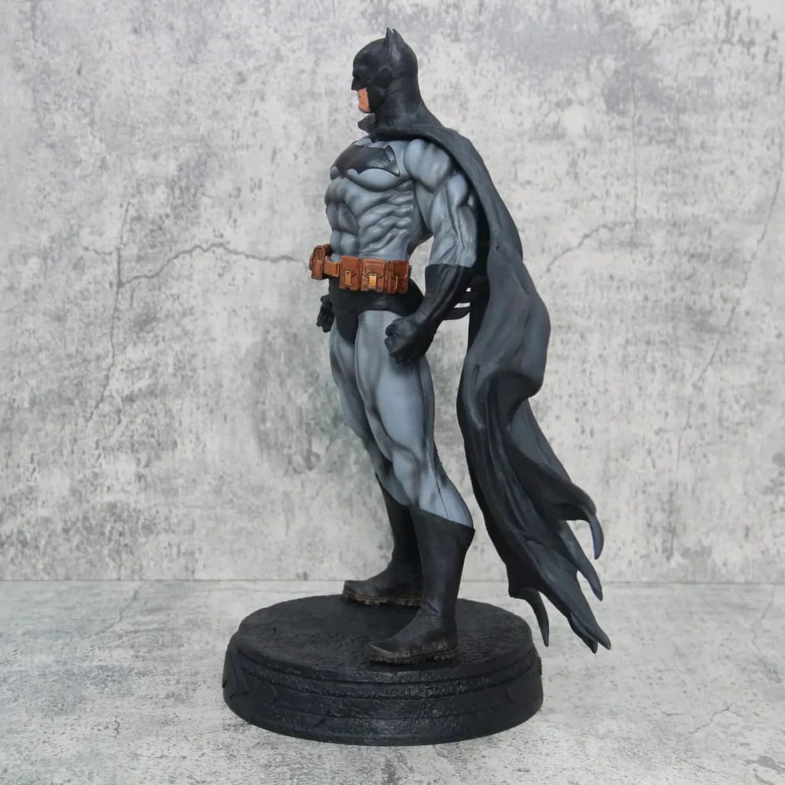 Batman Premium Action Figure Statue (38 cm) | Large DC Superhero PVC Collectible Display Model for Batman Fans