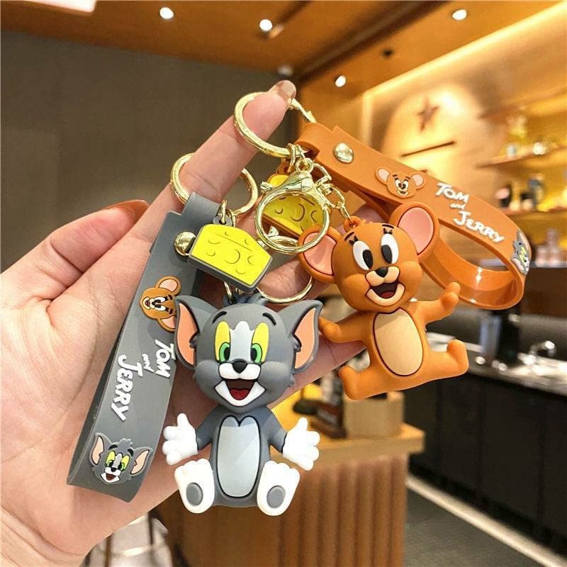 Tom and Jerry Keychain
