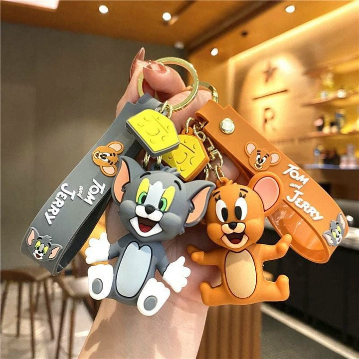 Tom and Jerry Keychain