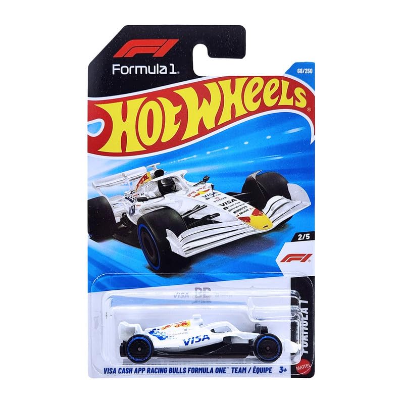 Hot Wheels Formula 1 Visa Cash App Racing Bulls F1 Die-Cast Car (1:64 Scale)