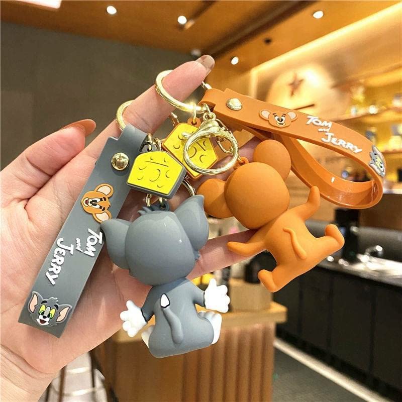Tom and Jerry Keychain