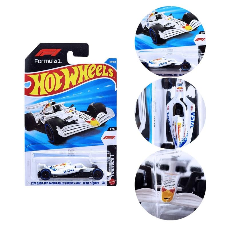 Hot Wheels Formula 1 Visa Cash App Racing Bulls F1 Die-Cast Car (1:64 Scale)