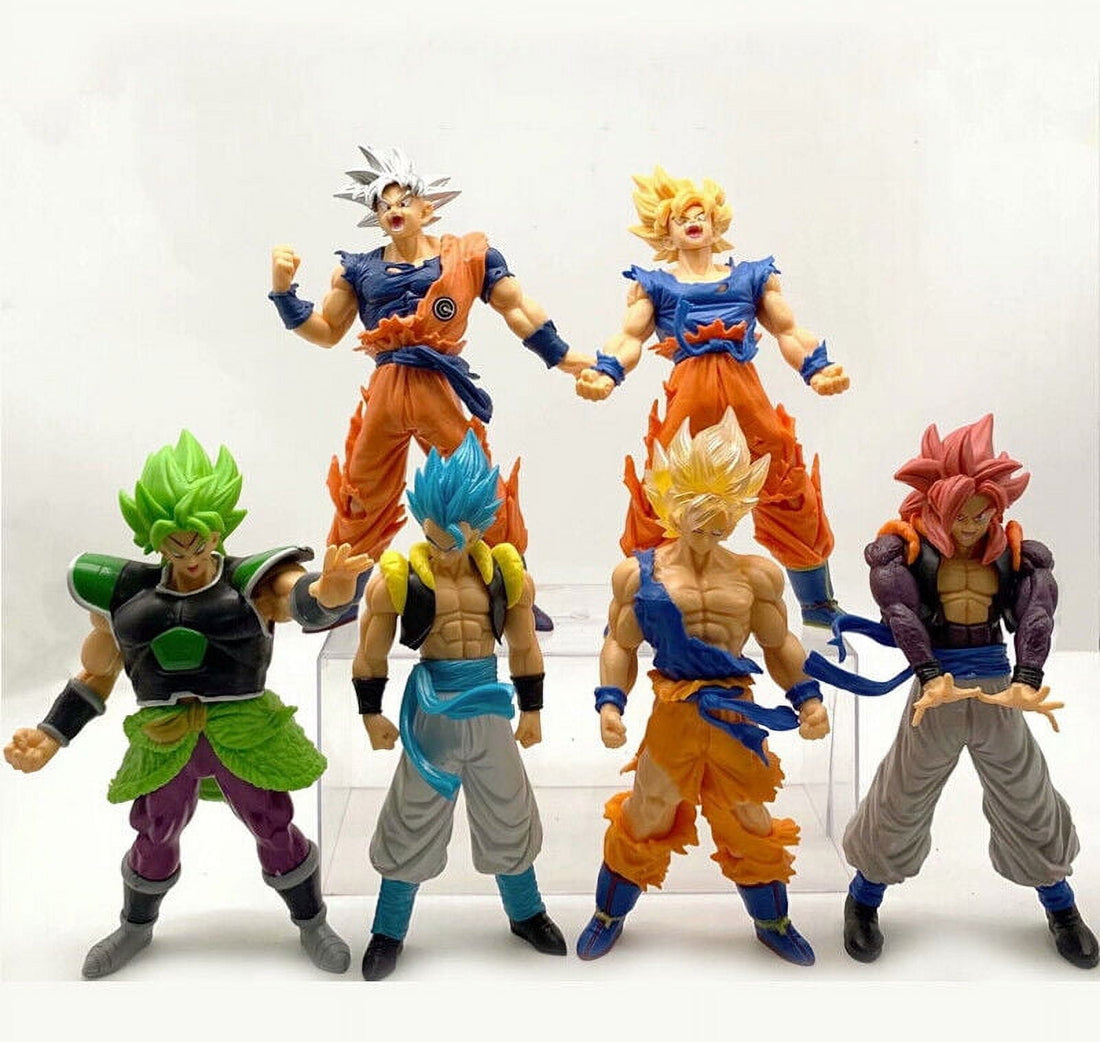 Dragon Ball Z Action Figures- Set of 6 (18 CM)