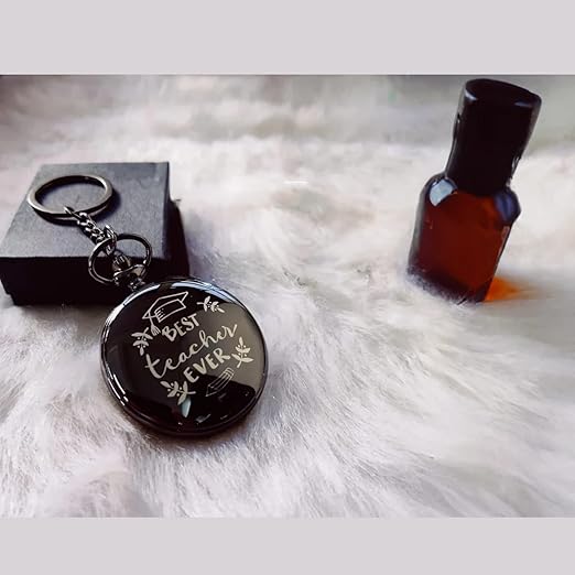 Teacher Embossed Watch Keychain