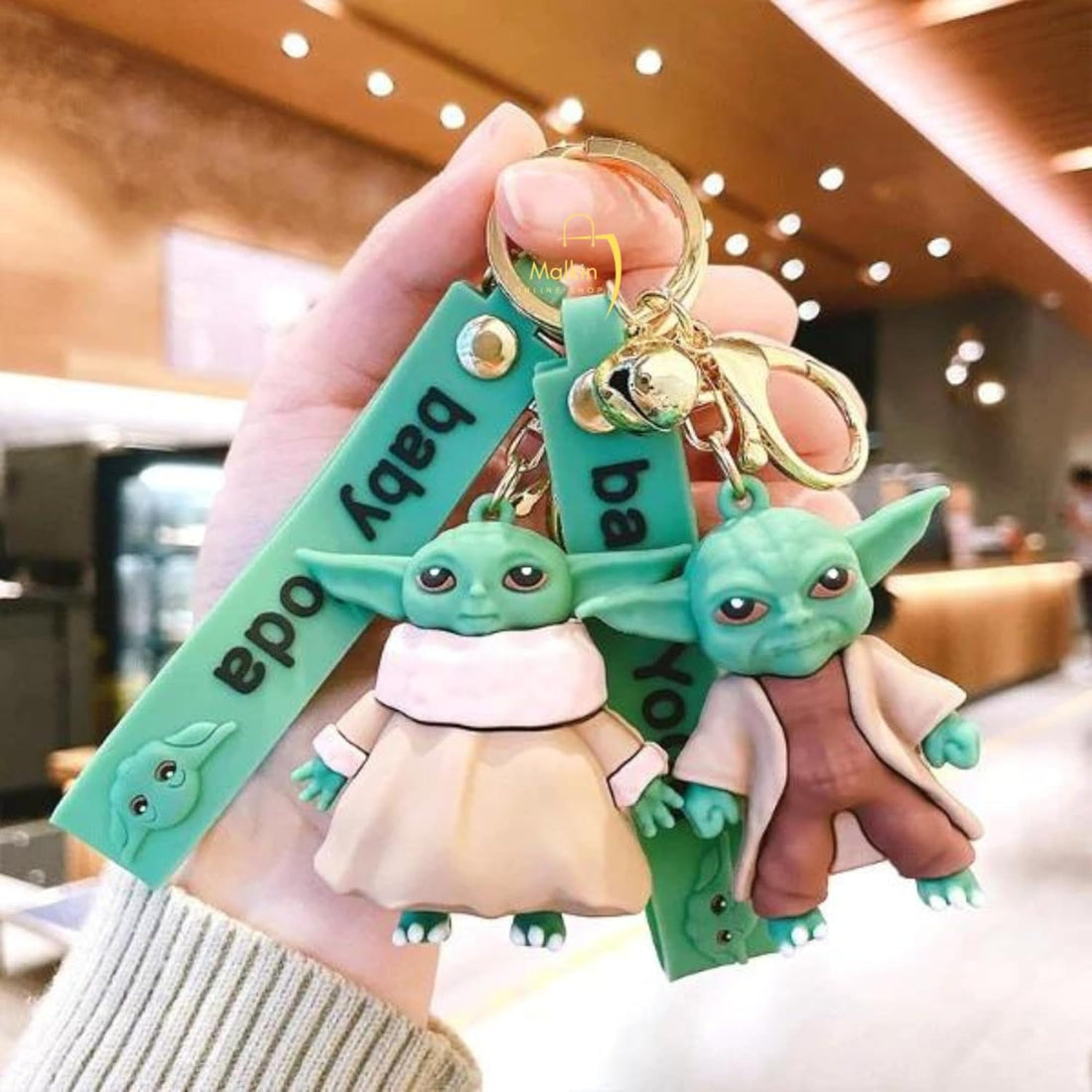 Baby Yoda Keychain, Star Wars Keychain