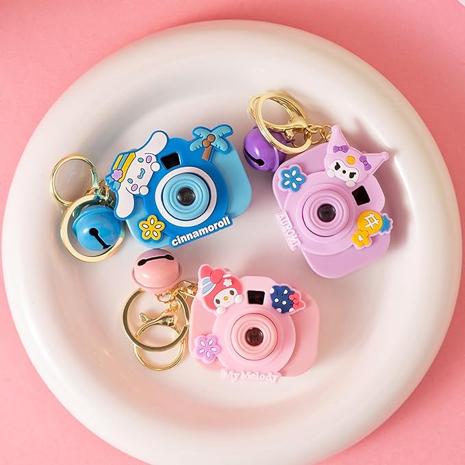 2 Pc Mini Projector Camera Keychain (Random Color)
