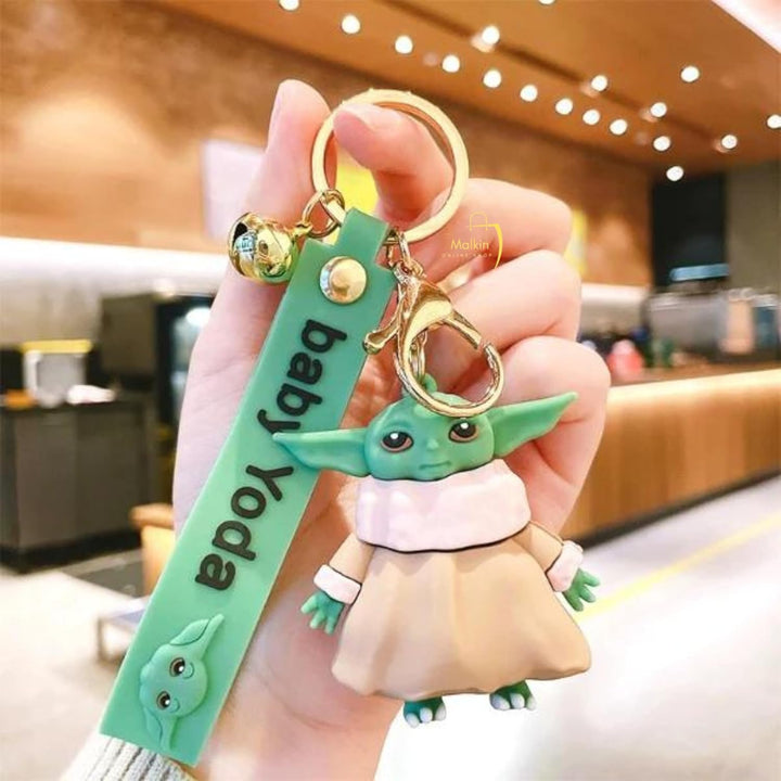 Baby Yoda Keychain, Star Wars Keychain