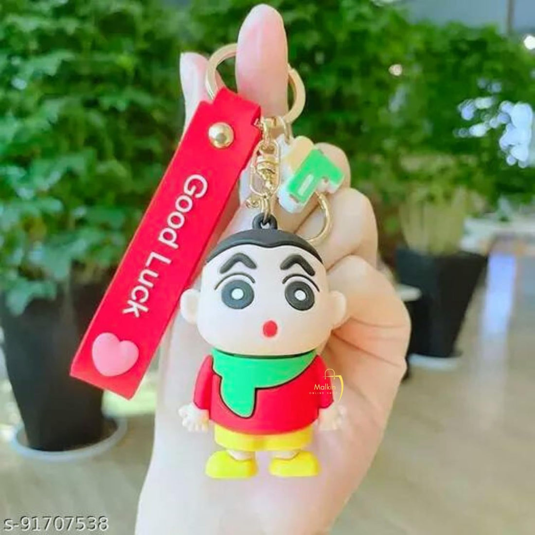 Silicon Shinchan Keychain