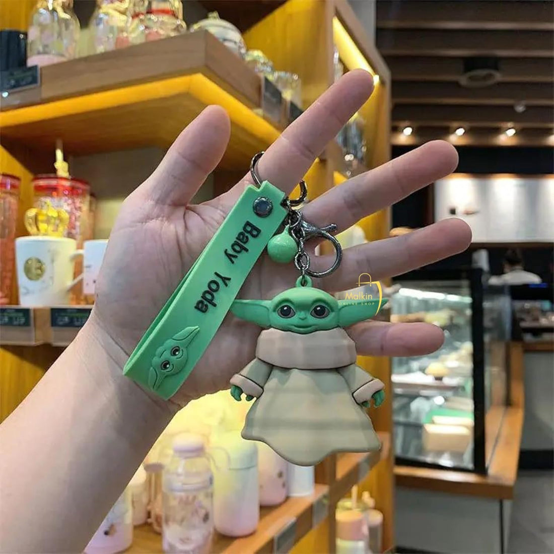 Baby Yoda Keychain, Star Wars Keychain