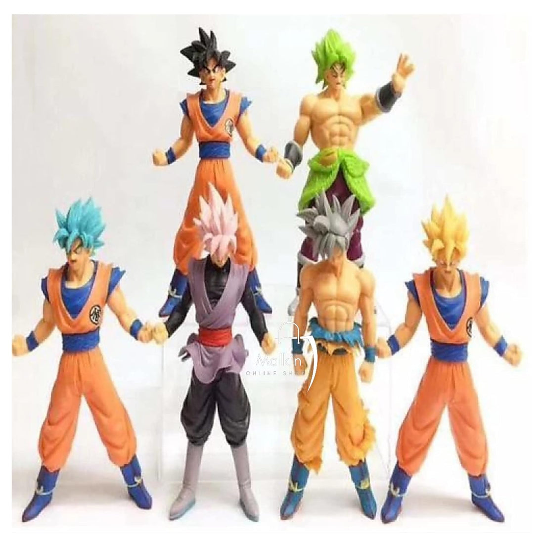 Dragon Ball Z Action Figures- Set of 6 (18 CM)